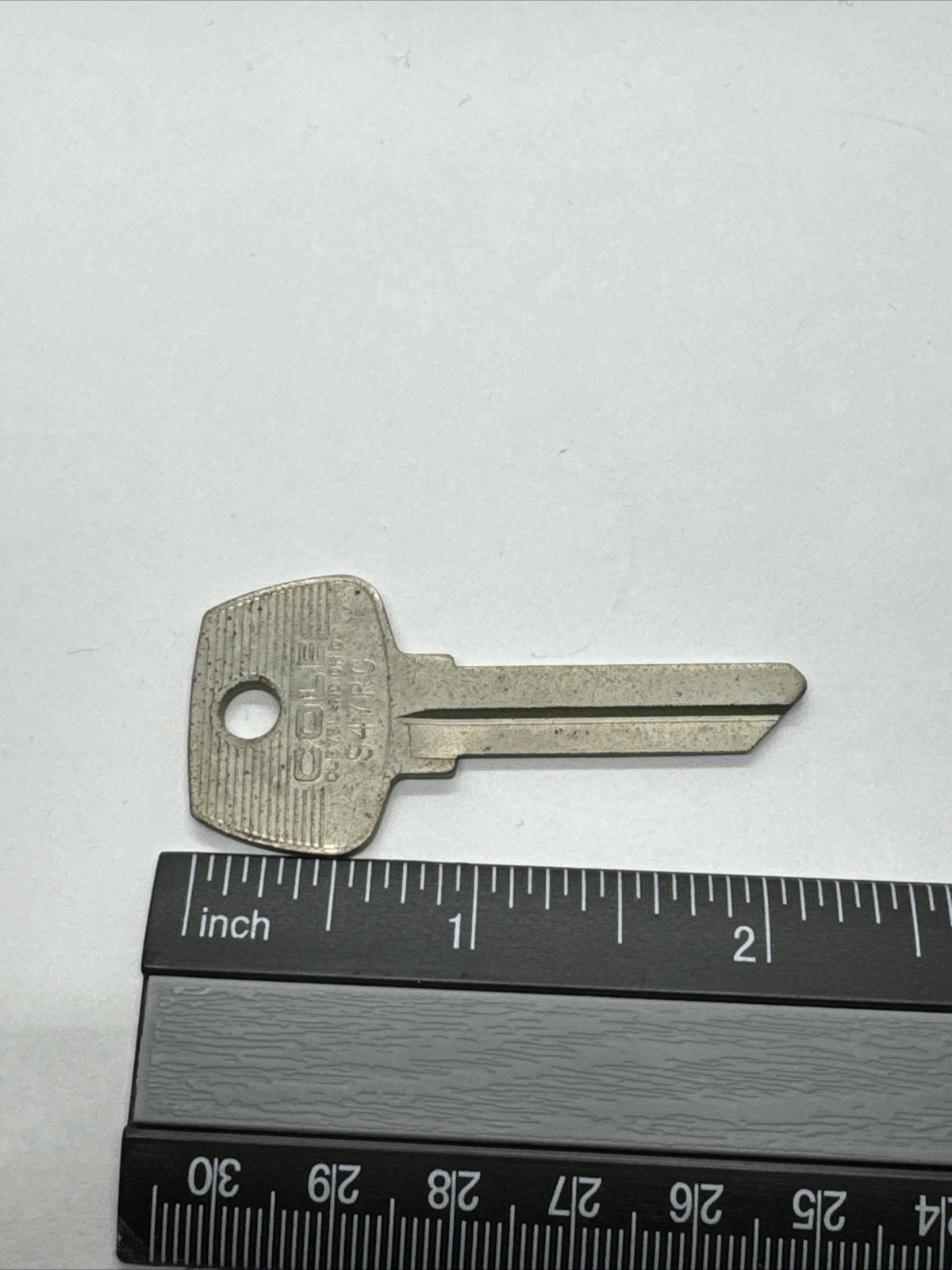 1 COLE National Key S47RC Key Blank / 01007RC SARGENT KEY