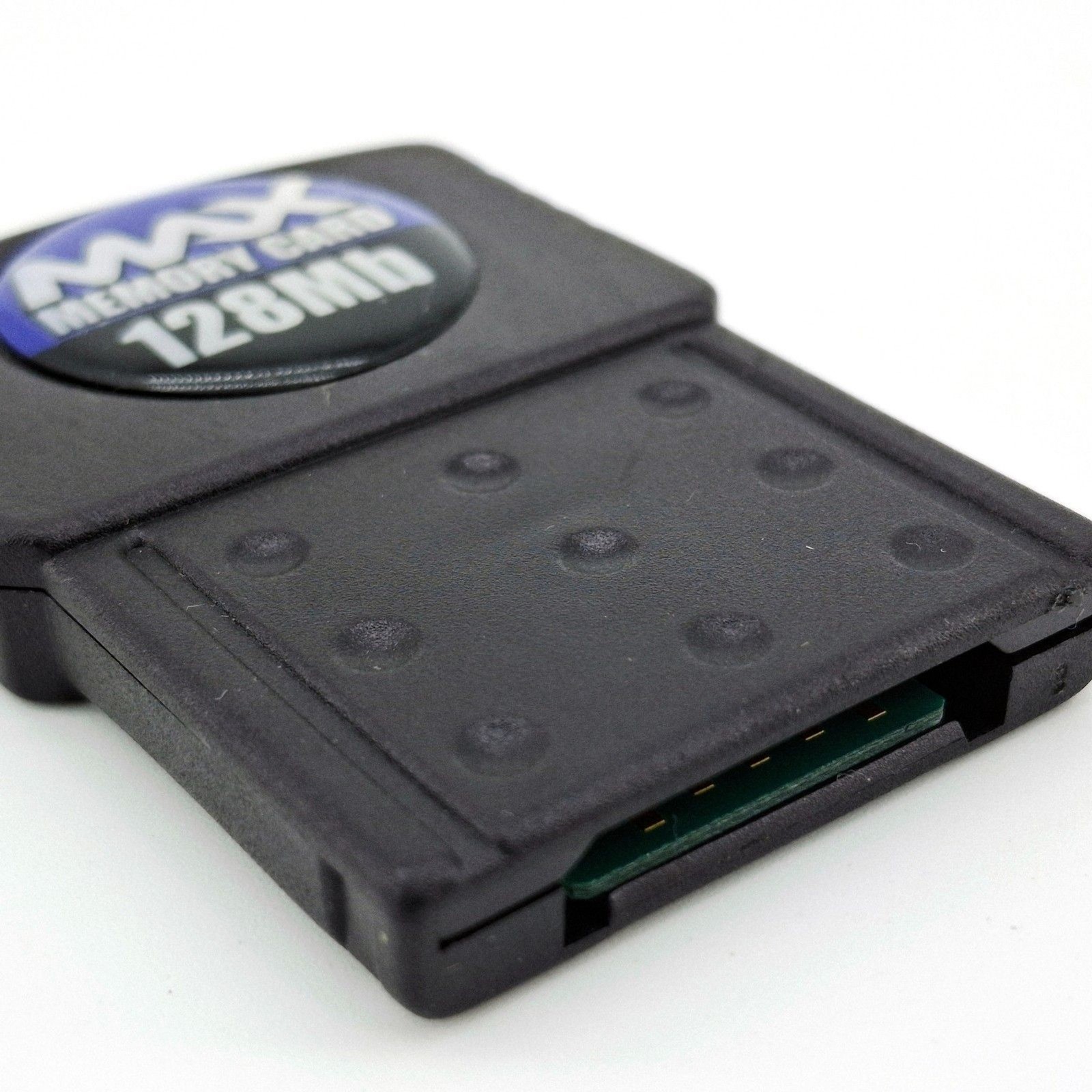 Nintendo GameCube MAX Memory Card 128 MB High Capacity Tested & Working