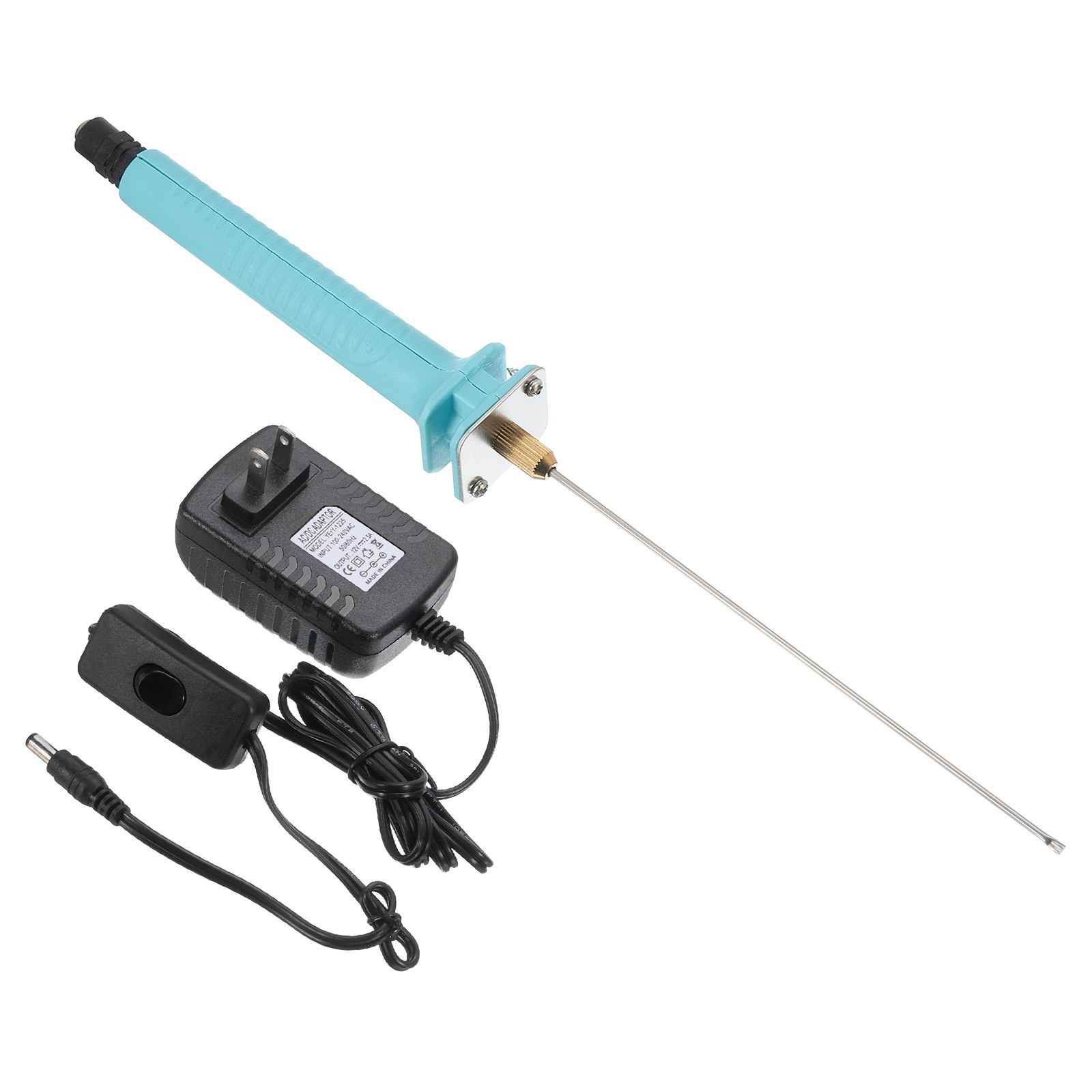 15CM 30W Foam Cutting Pen Set with Start Switch and 24W Power Adapter Blue