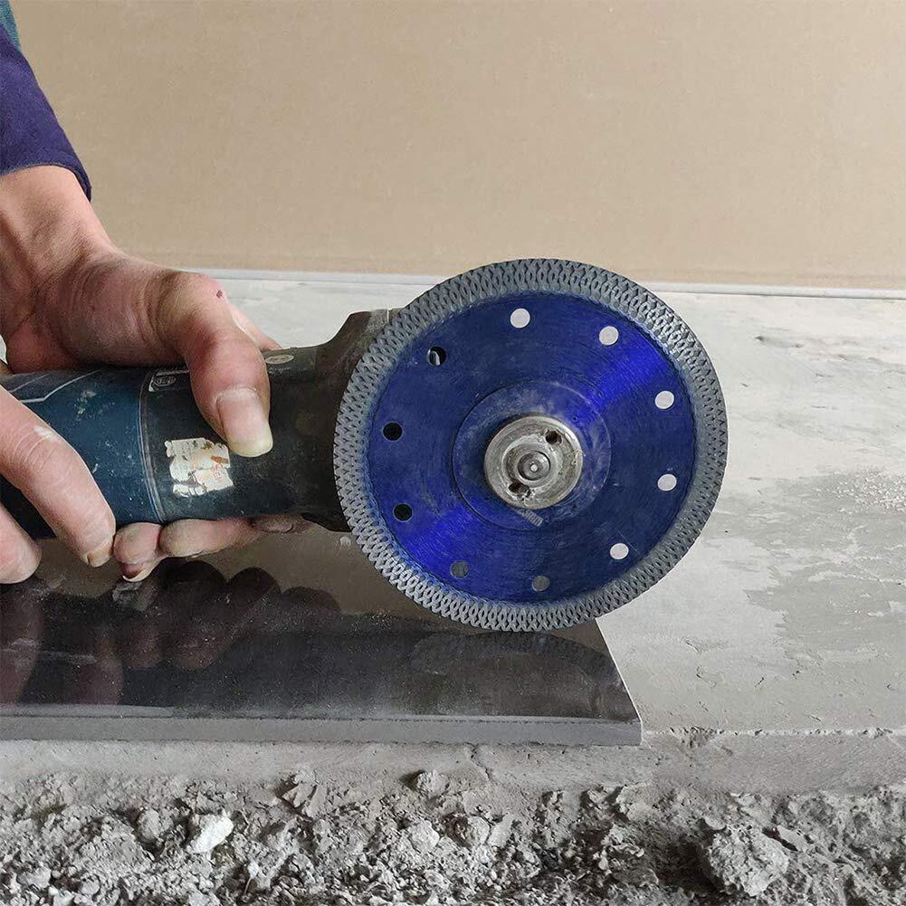 Hoja De Sierra De Diamante Super Fina De 4,5 Pulgadas Para Cortar Azulejos Nueva