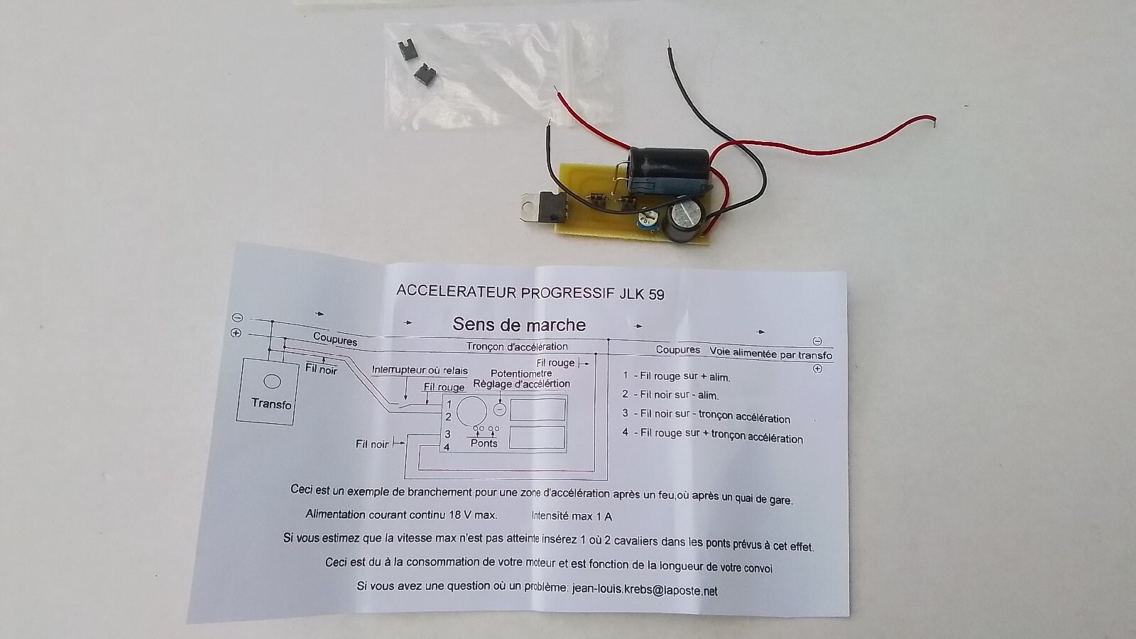 NEW JLK 59 PROGRESSIVE ACCELERATOR