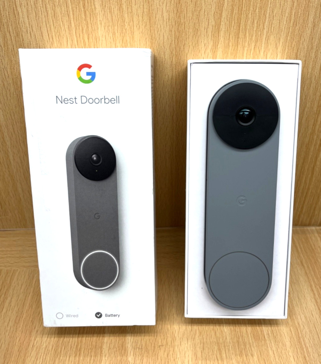 Google GWX3T Nest Doorbell Gray Wireless Video Camera Doorbell- NO ACCESSORIES