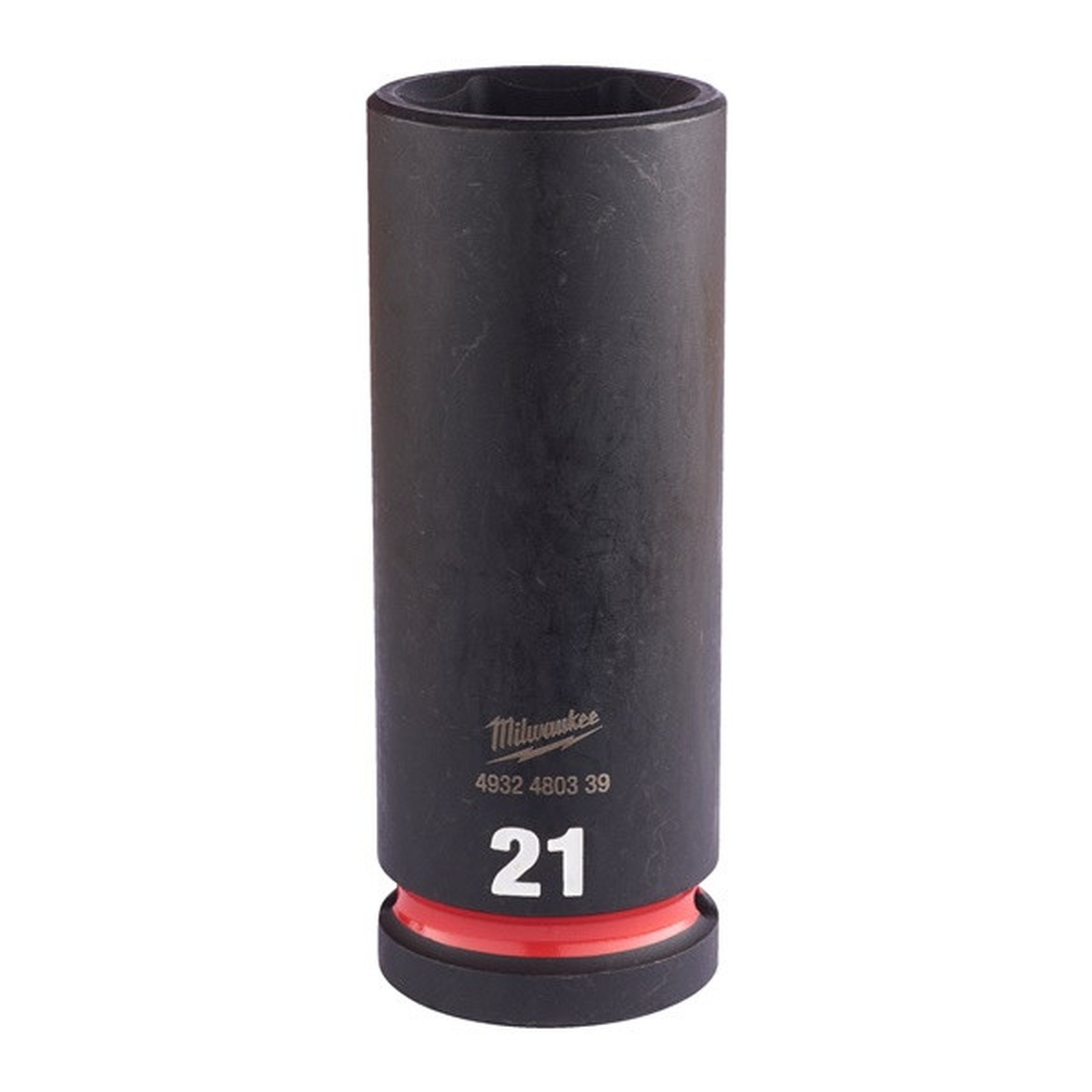 21mm SHOCKWAVE Deep Impact Socket - 1/2 Inch Drive - 6 Point - MILWAUKEE