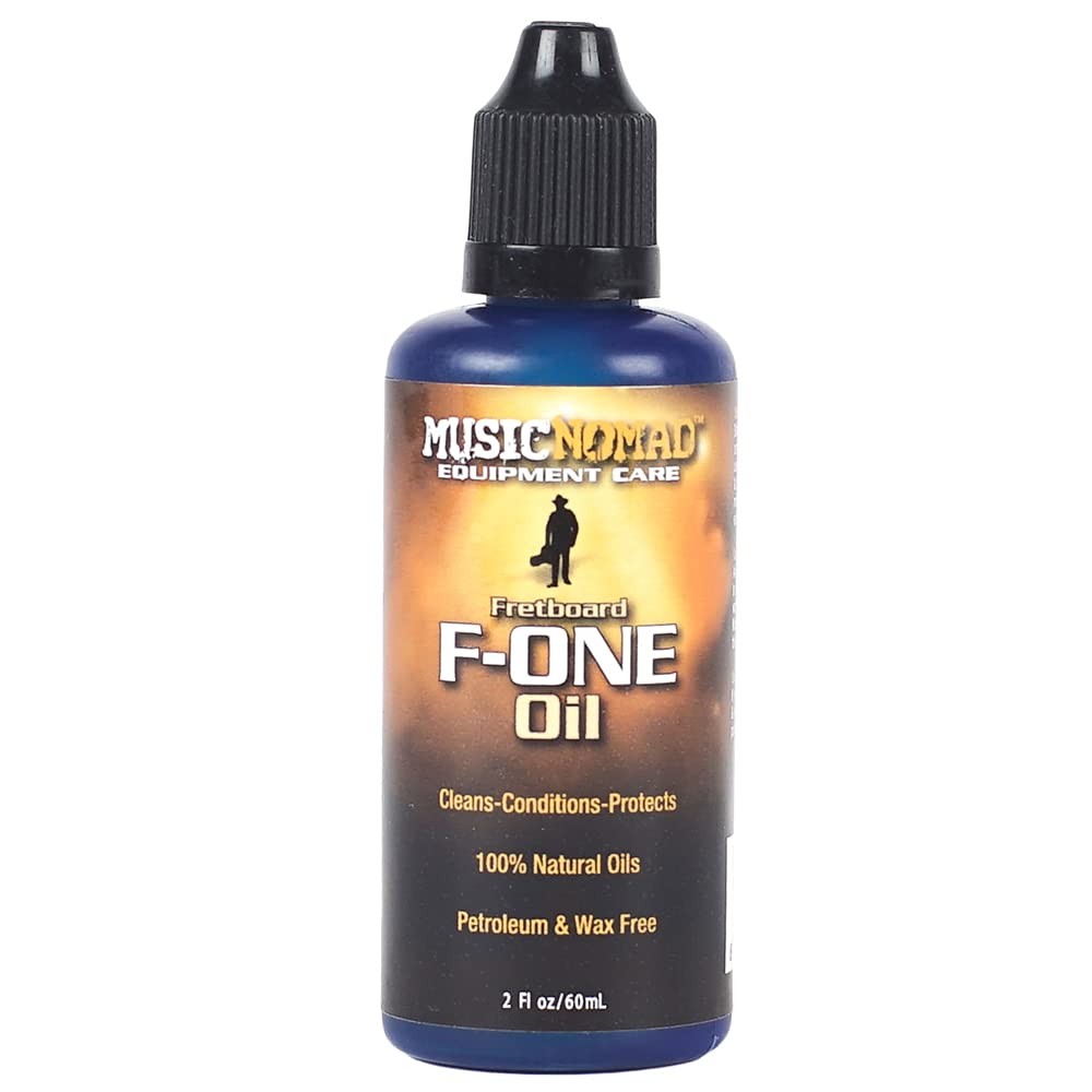 MusicNomad F-ONE Fretboard Oil Cleaner & Conditioner 2 oz (MN105) 2 oz.