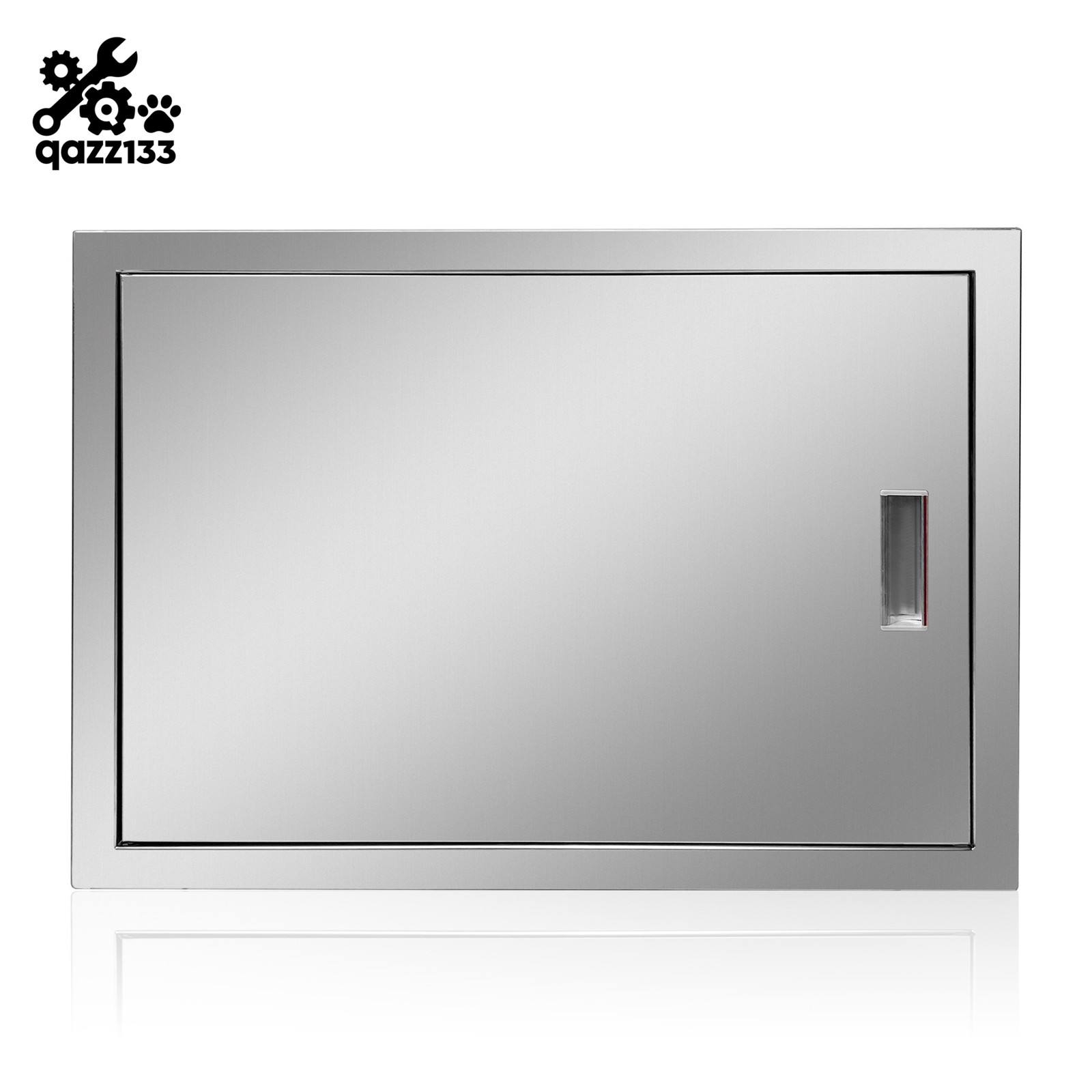 Kitchen Cabinet Stainless Steel Access Door Drawer 27"x20" For Grills Ovens BBQ