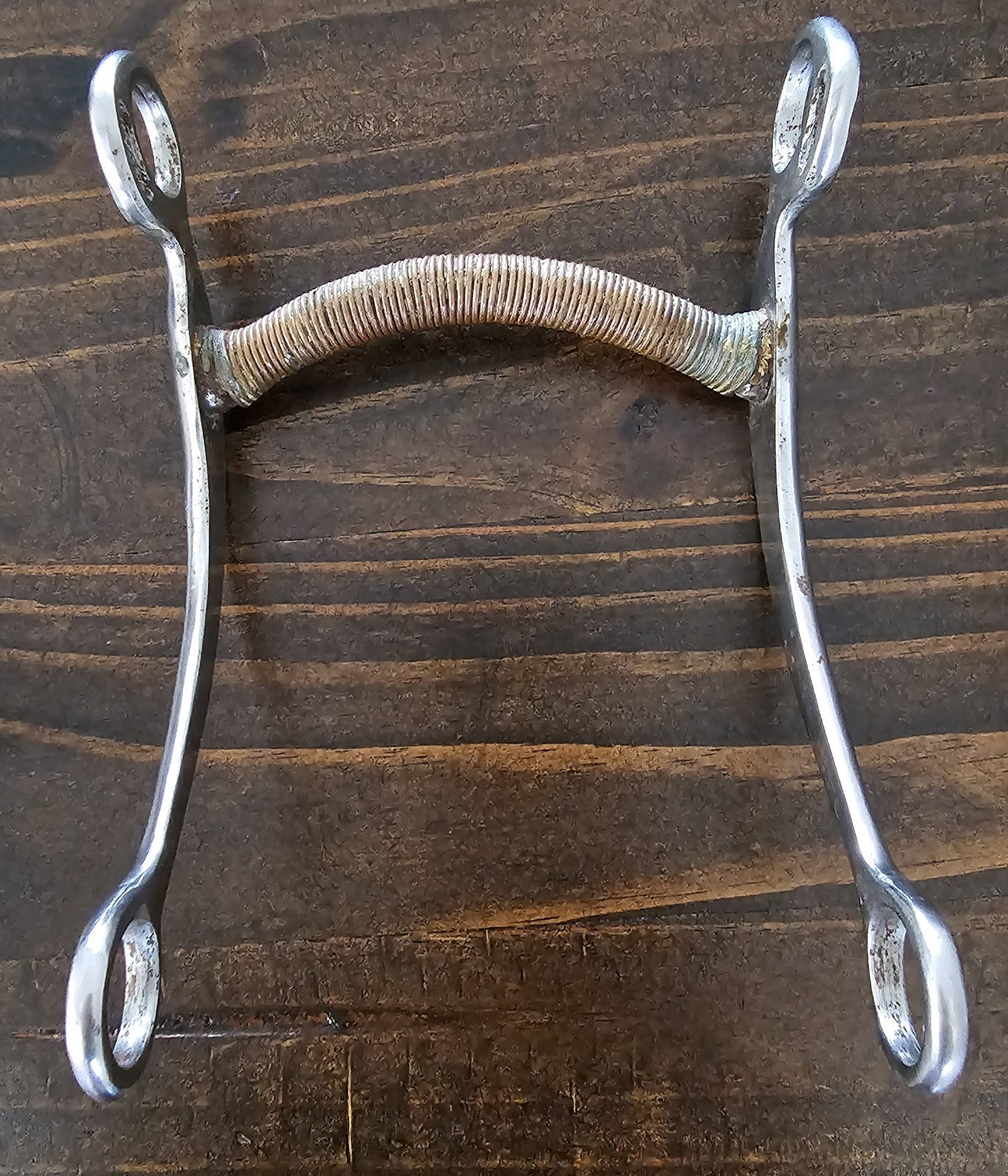 Copper Wrapped Mullen Long Shank Horse Bit