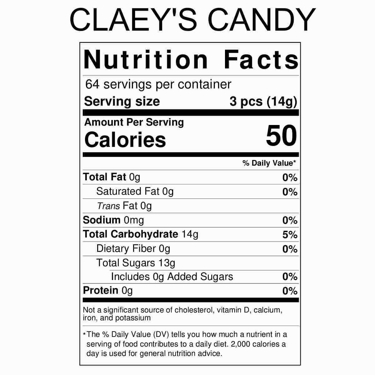 Claeys Sanded Horehound Drops Old Fashioned Nostalgic Candy , 4 lbs