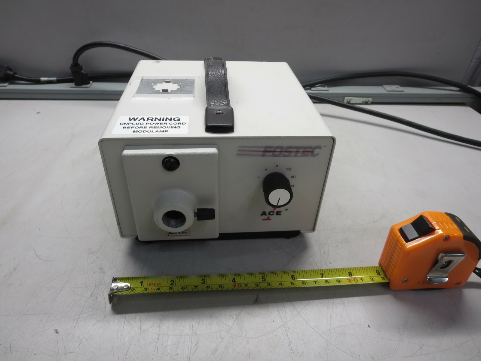 Fostec, 20520, Illuminator, F/Fiber Optic, Ace, 115 VAC, 60 HZ, 3 A
