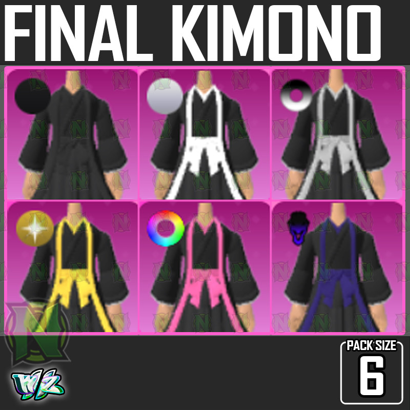 World Zero WZ - 6 PACK - FINAL KIMONO