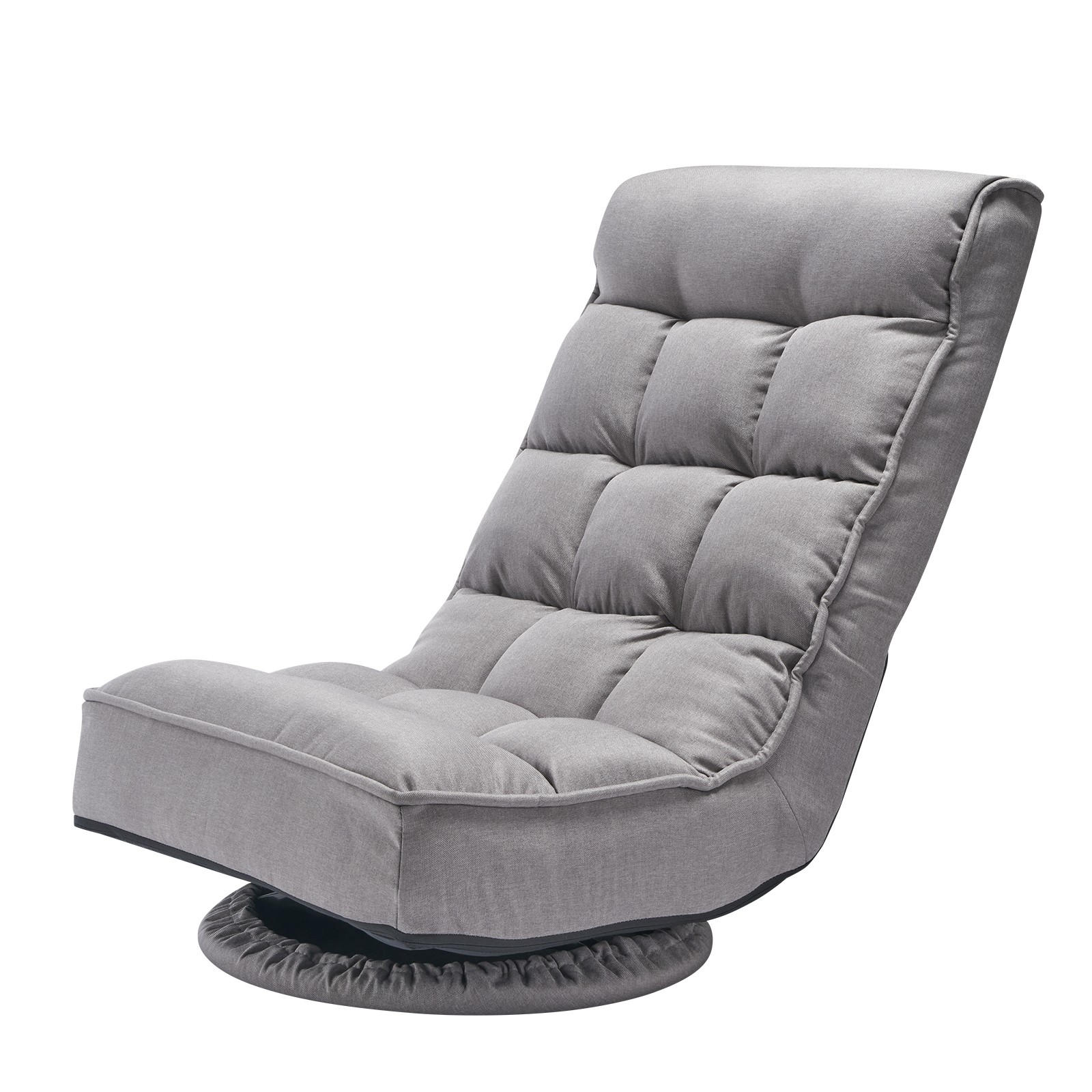 Uimoso 360° Swivel Floor Gaming Chair 4 Adjustable Position Folding Lazy Sofa