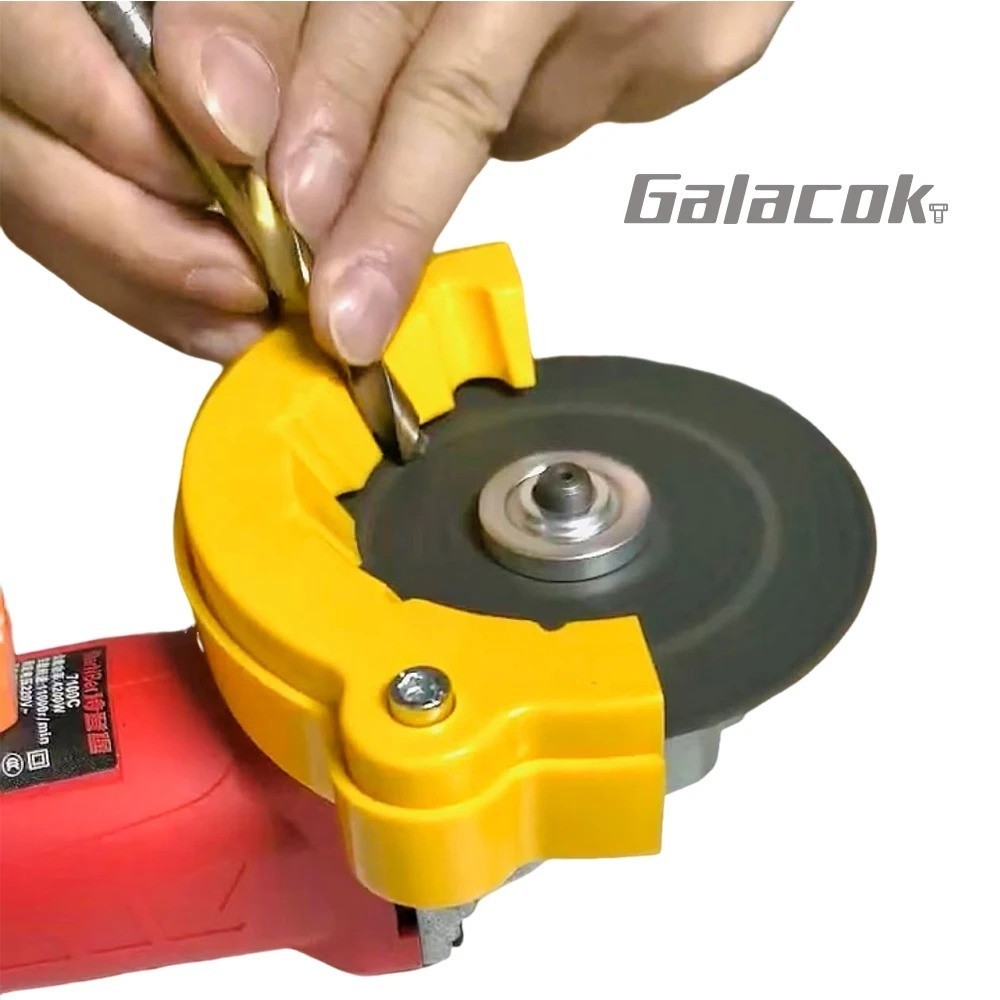 1pcs 6-in-1 Drill Bit Sharpener: Multi-Spec Grinding Tool for Polishing & Repair
