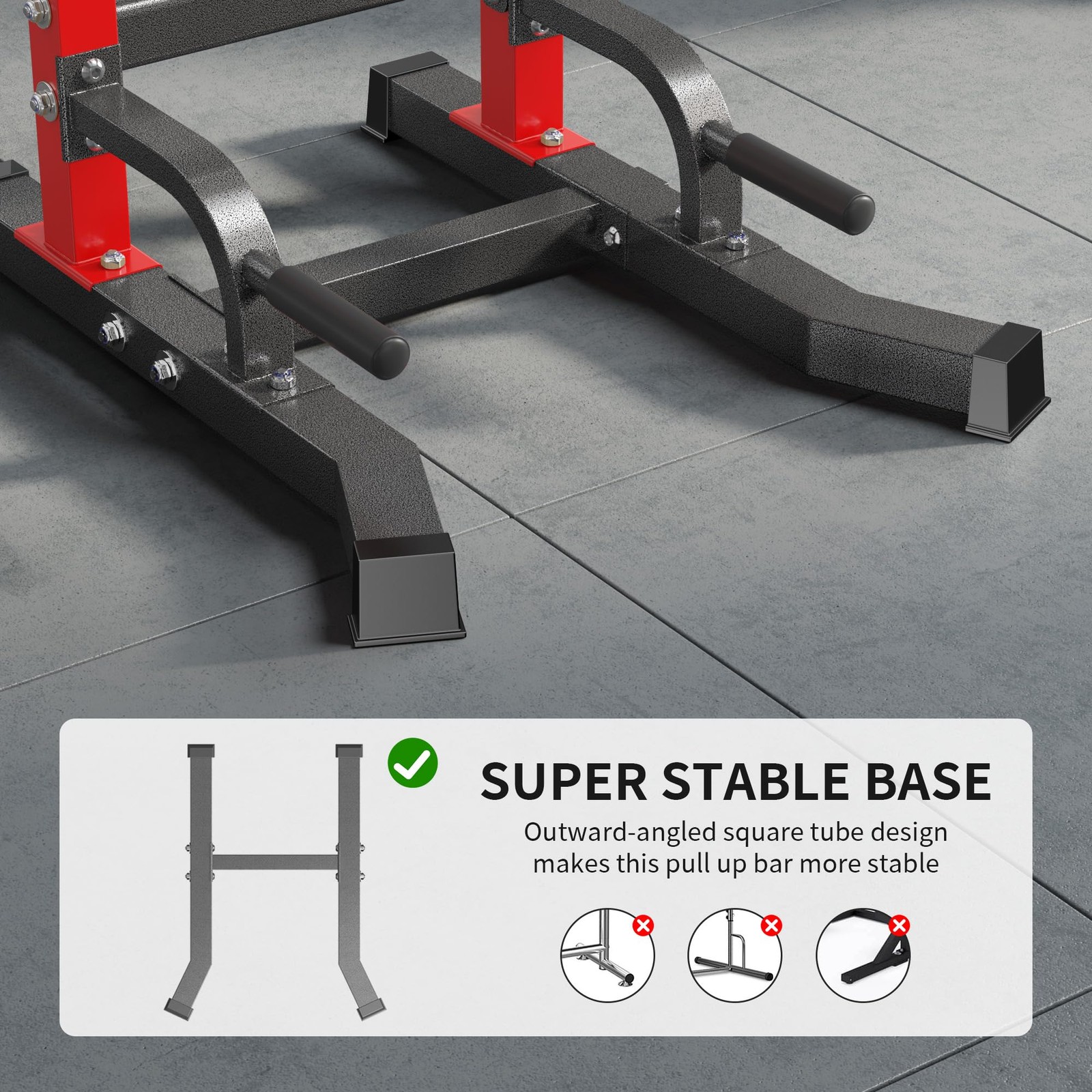 Multi-Function Power Tower Pull Up Bar Station Pull Up Dip Station for Home G...