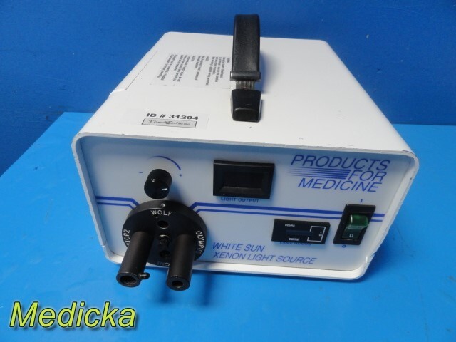 Products for Medicine White Sun Xenon Light Source Ref XL300 *FOR PARTS* ~ 34520