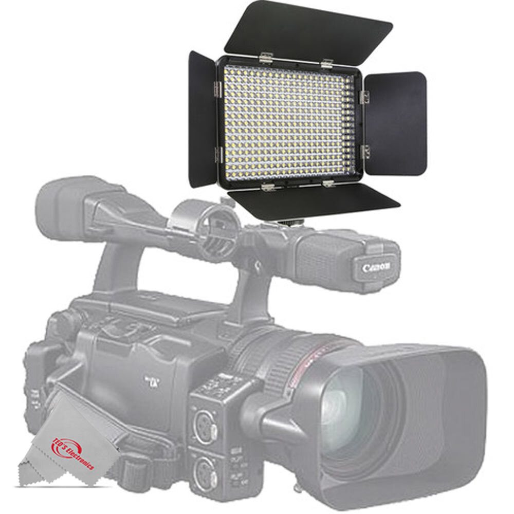 Vidpro LED-330X Varicolor Video Light Kit + Tabletop 27" Adjustable Light Stand