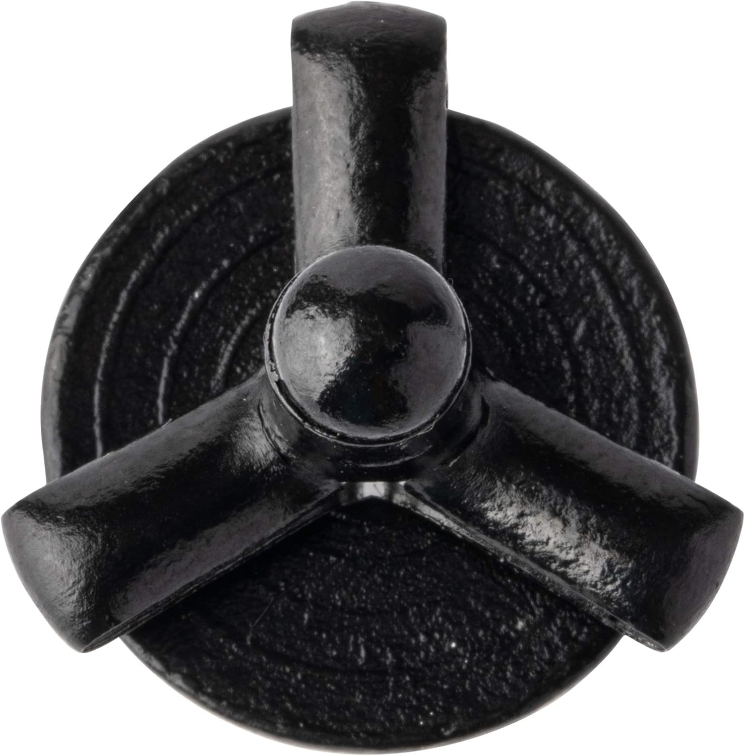 ISPINNER 50pcs 3/16" x 4/5" Large Head Tri-Fold Exploding 3/16 x 4/5, Black
