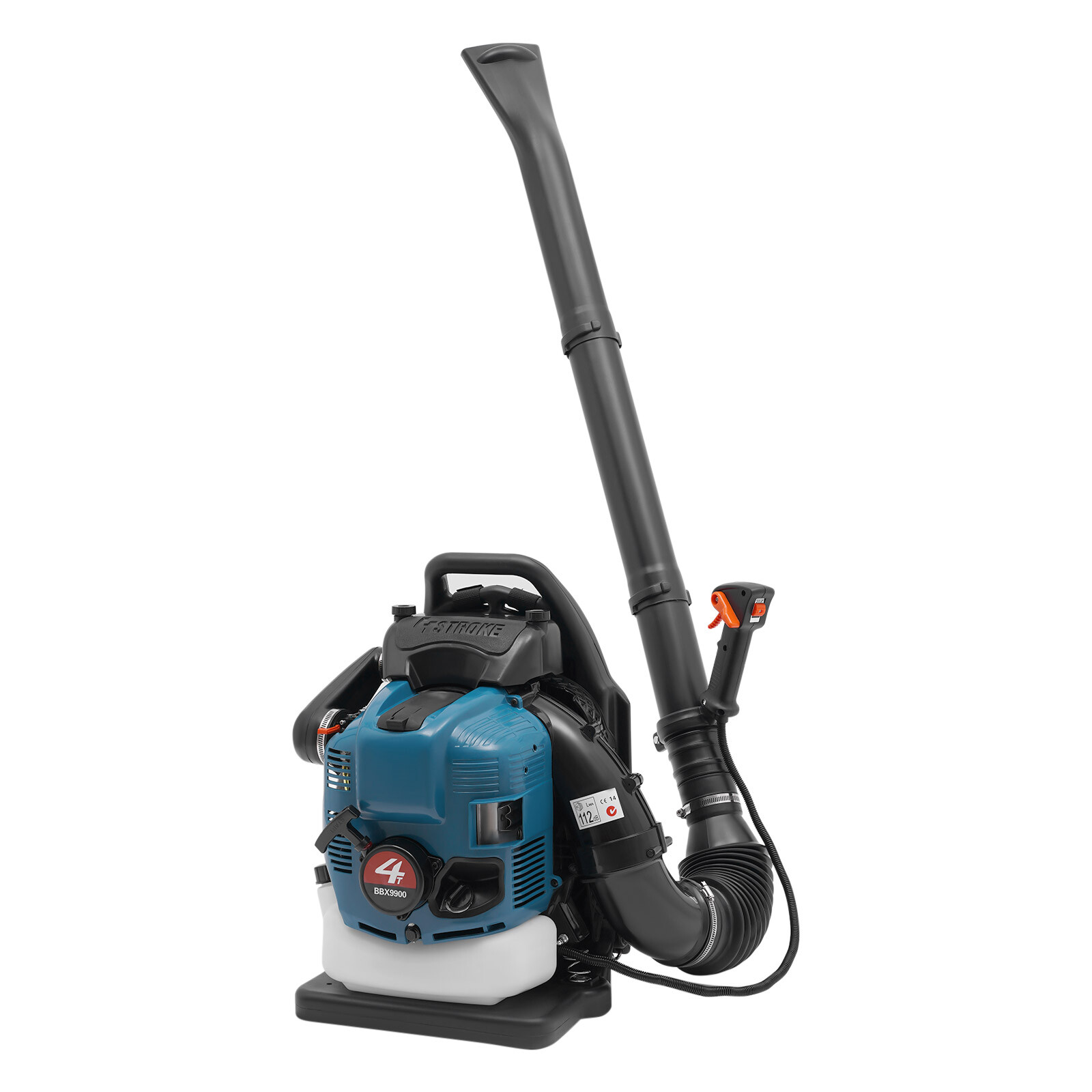 75.6CC 4-stroke Engine Gasoline Backpack Leaf Blower Gas Snow Lawn Blower 2.6KW