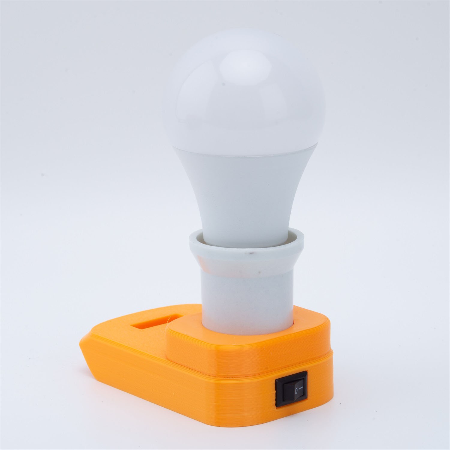 Portable E27 Bulb Lamp LED Work Light For Dewalt 20V MAX Series Lithium Battery