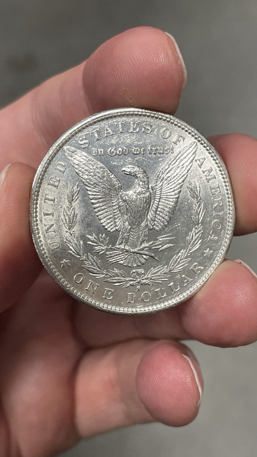 1890-S Morgan Dollar $1 BU -90% Silver