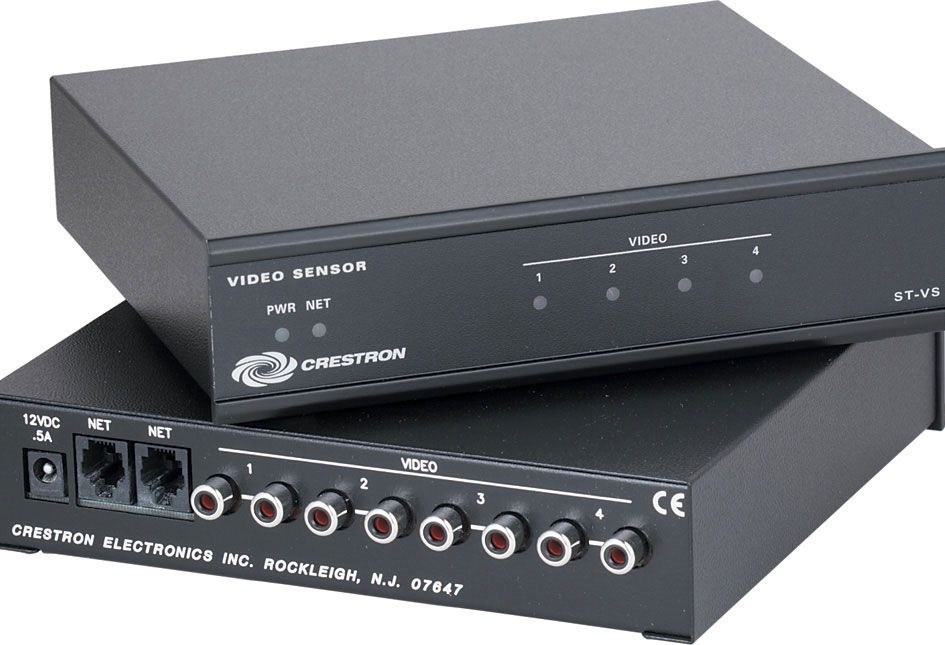 Crestron ST-VS, 4-Channel Video Signal Sensor Module w/ Power Supply