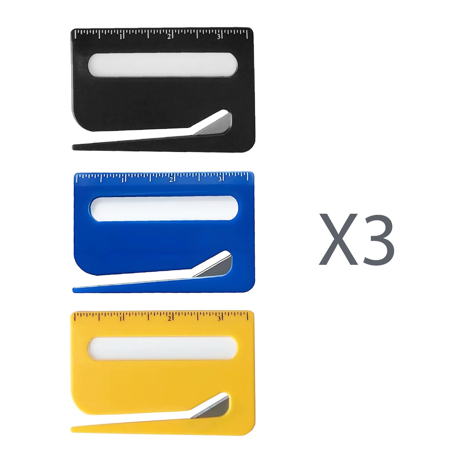 Thousands Drips Mini Letter Opener - 3 Pcs Durable Plastic Envelope Opener...