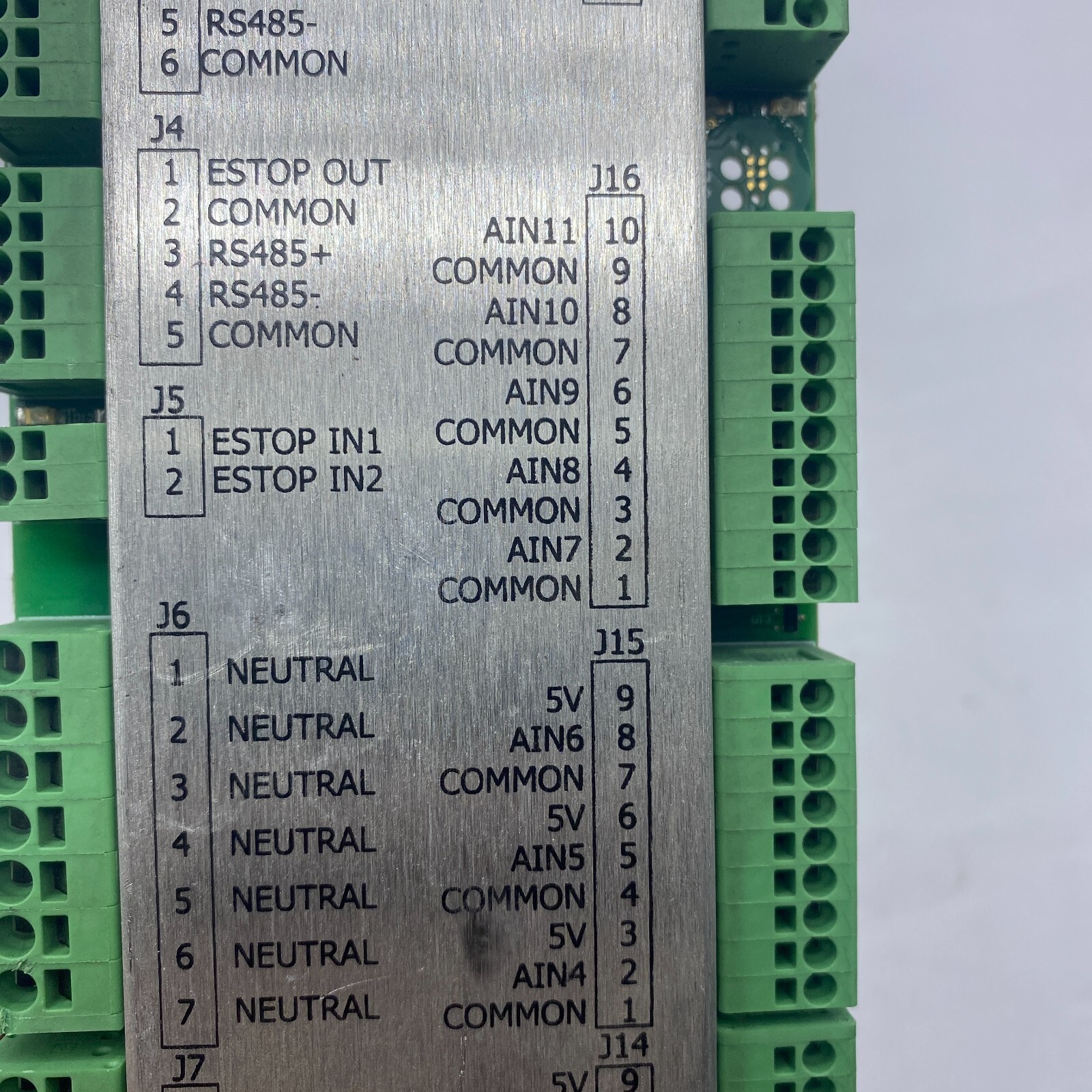 SULLAIR INTERFACE CONTROL BOARD 02250225-289 ETHERNET J19 COMMON 24VDC 🎯