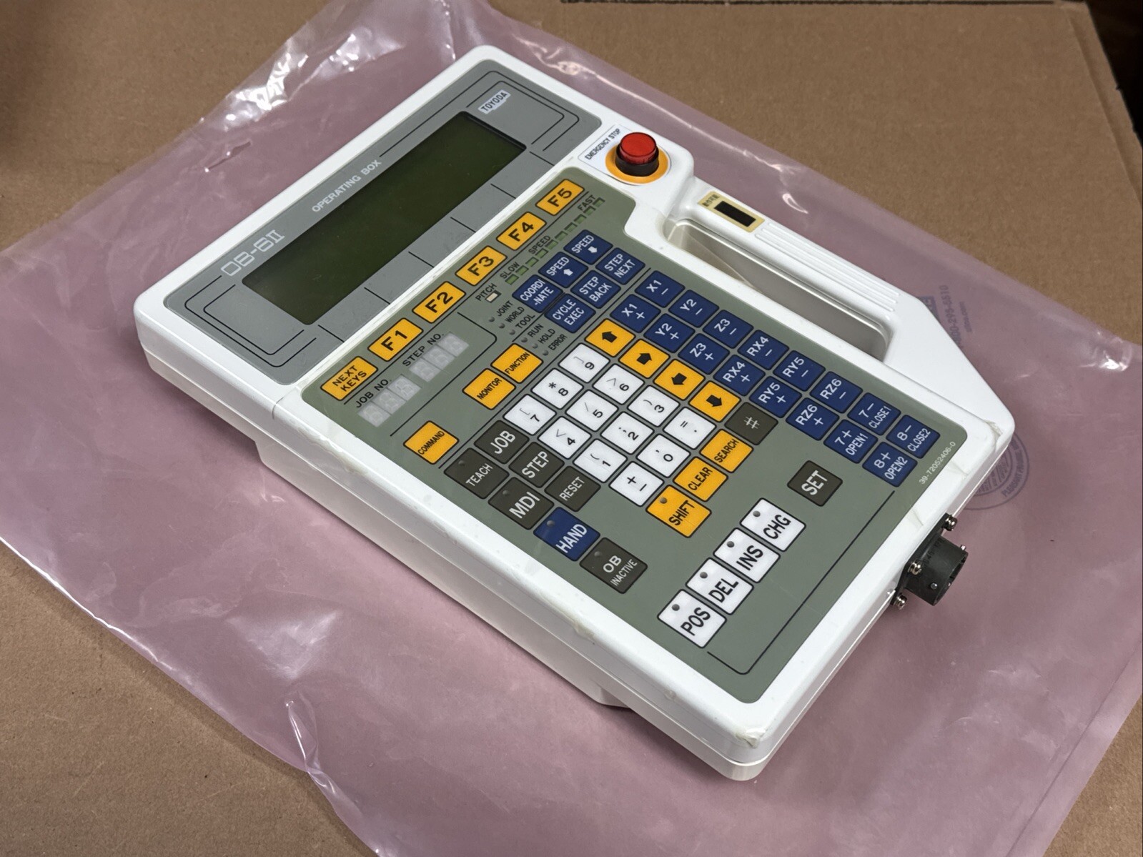 NEW Toyoda OB-6II Operating Box Teach Pendant - WARRANTY - FAST SHIPPING