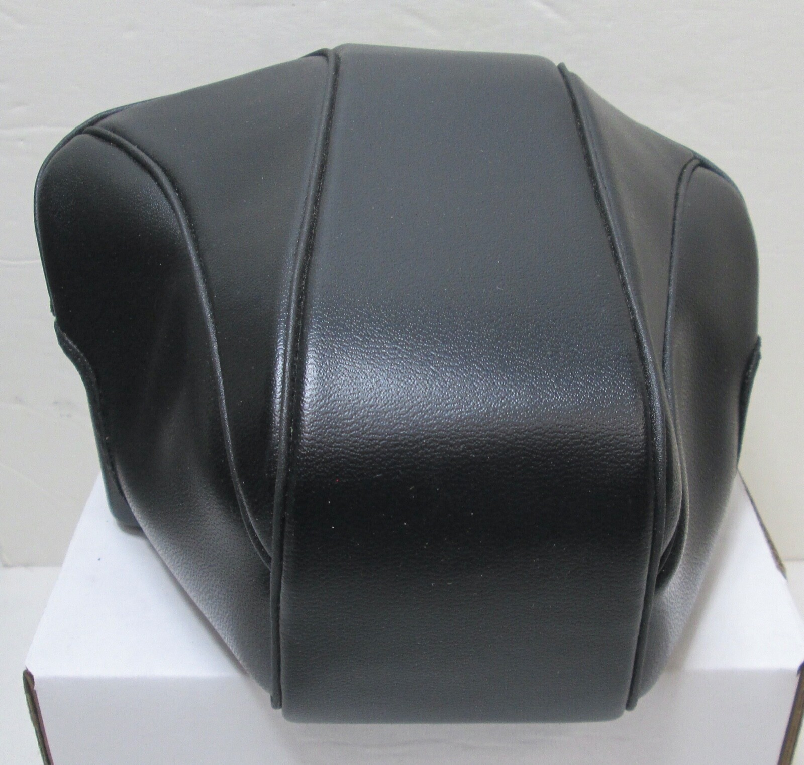 New Coast 2 Piece Fitted Black Leather Camera Case - EV-101