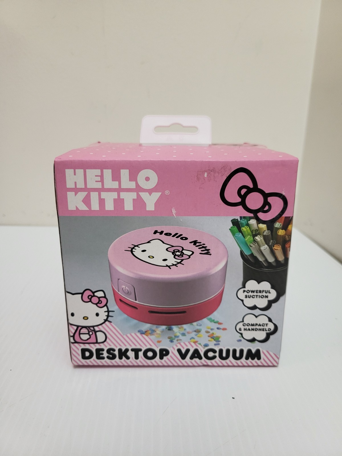 Sanrio Hello Kitty Desktop Vacuum - Battery Powered / Compact Handheld