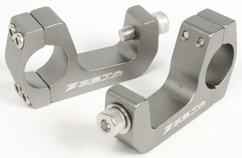 Zeta U Clamp Kit - /8in. Motorcycle Dirt Bike Snowmobile ZE7-78 634-58