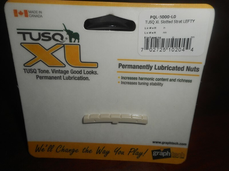 NEW Graph Tech PQL-5000-L0 Tusq XL Slotted Nut Lefty LH - PQL-5000-L0