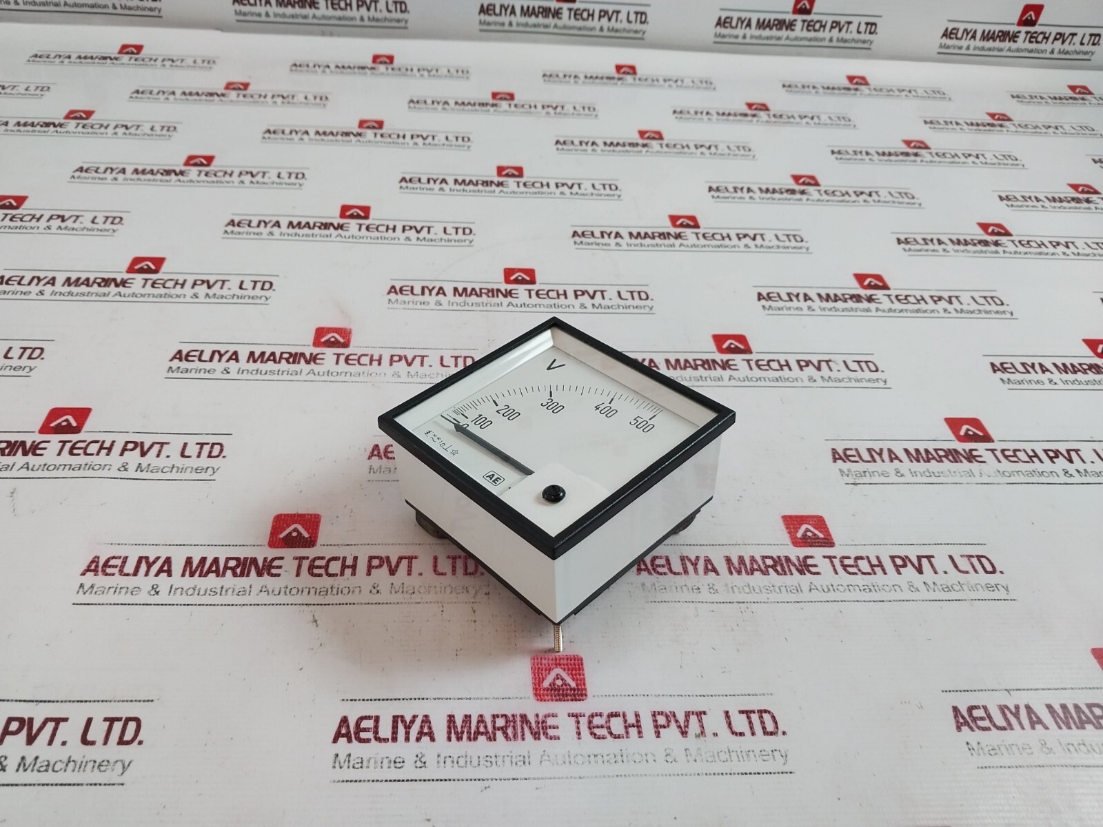 Automatic Electric 0-500V Analog Voltmeter