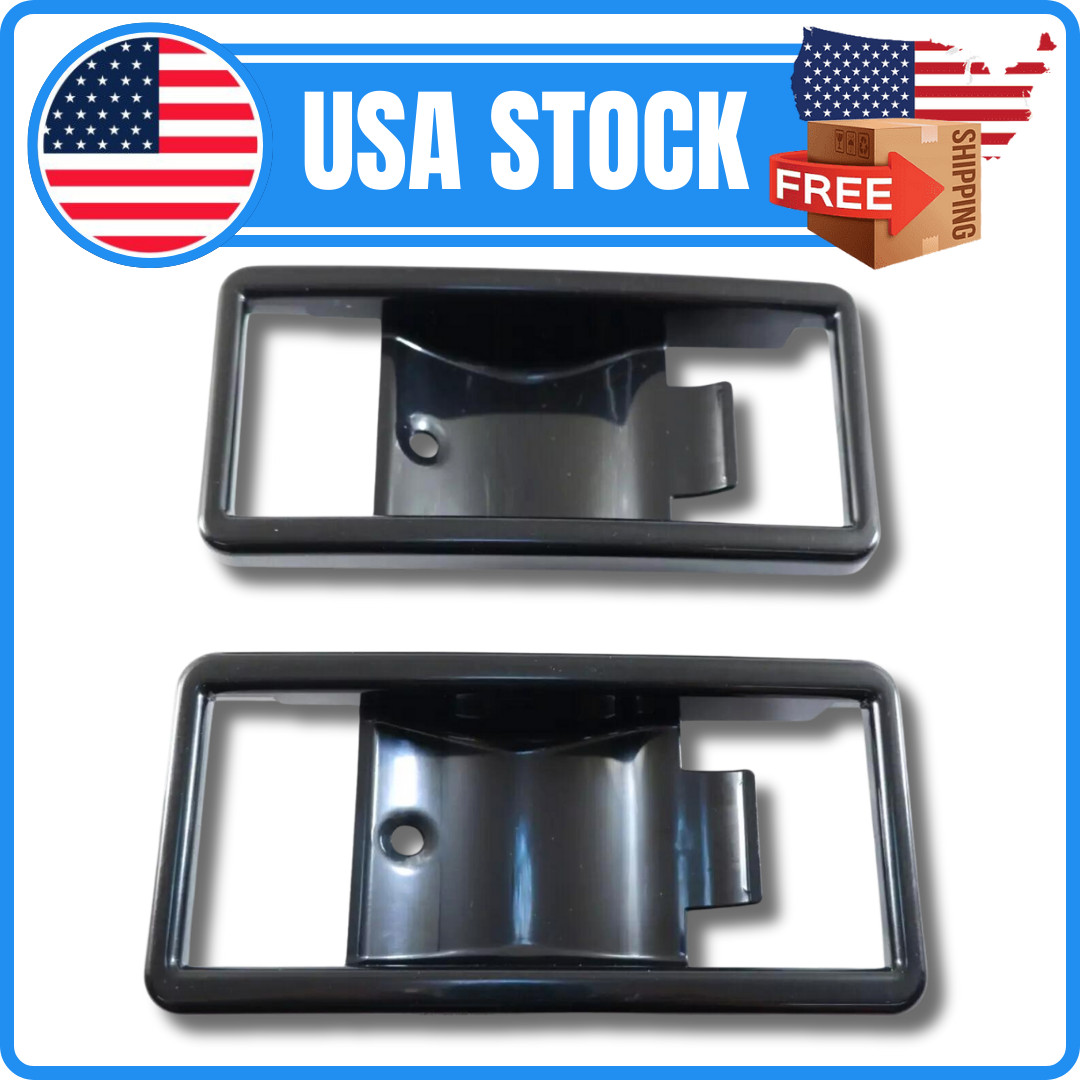 Inner Door Handle Bezel Black Fit Toyota Corolla TE31 TE37 KE30 CELICA TA22 RA23