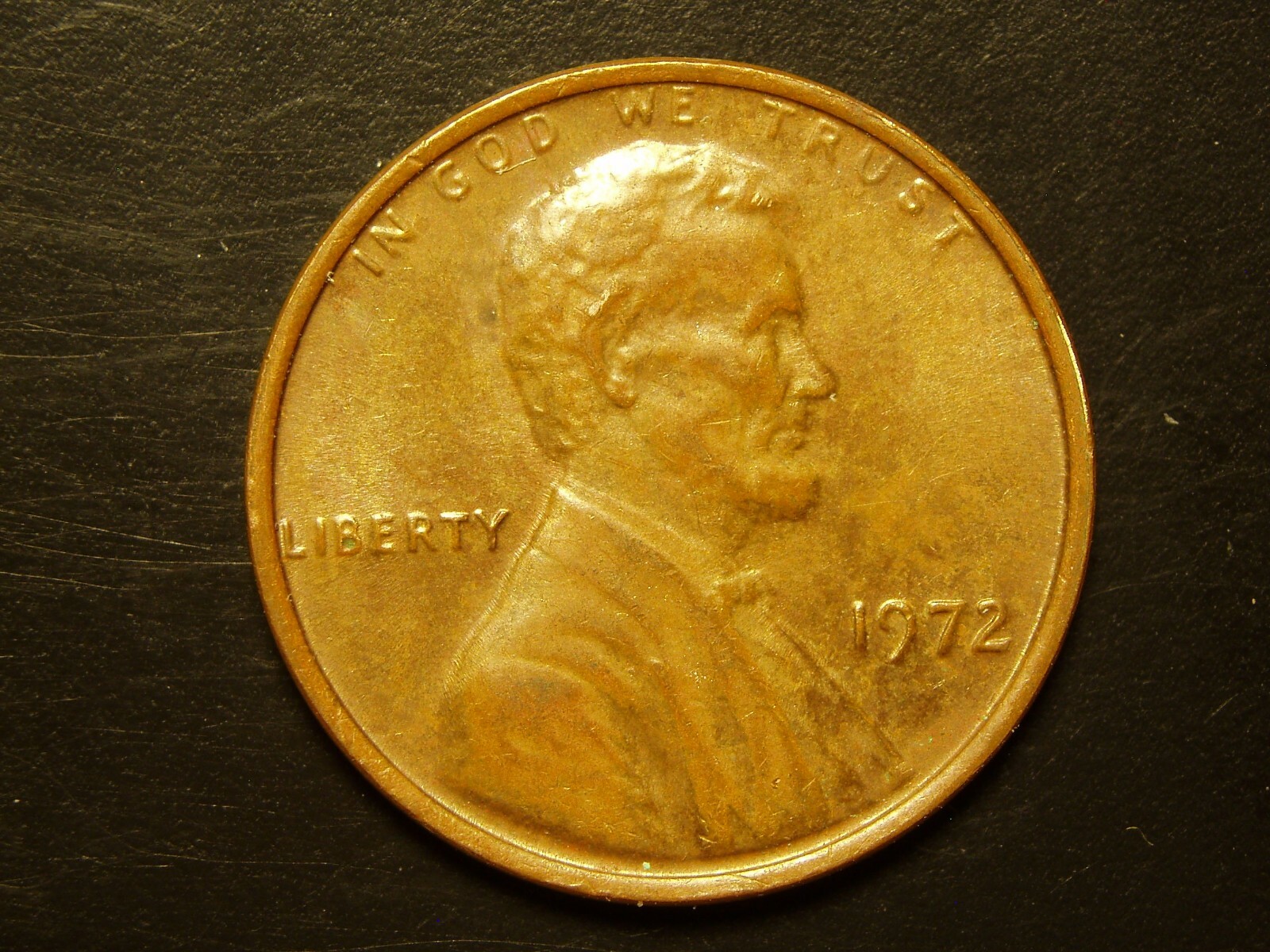 1972 ONE LINCOLN MEMORIAL CENT #20