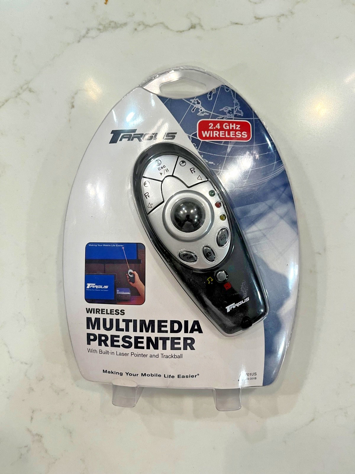 Targus Wireless Presenter with Trackball and Laser Pointer - Brand New