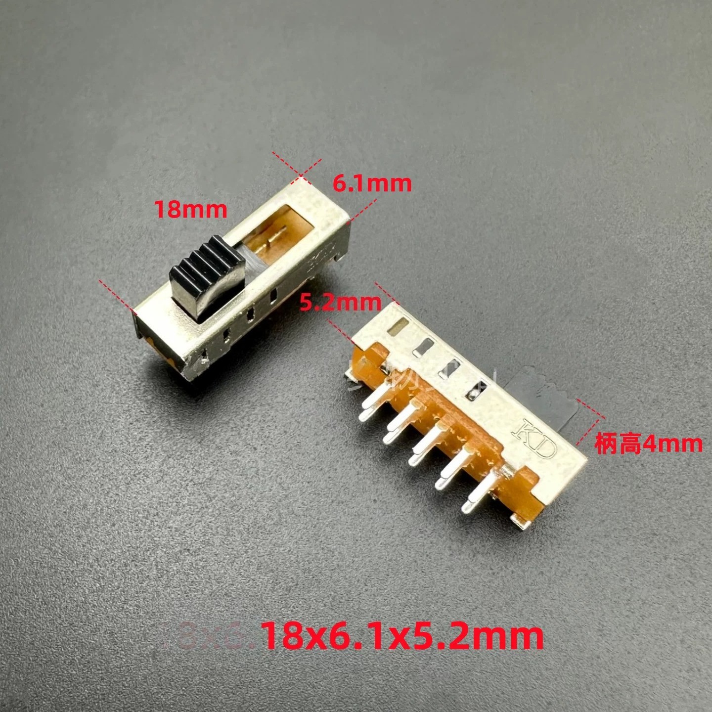 100PCS NEW FIT FOR SS24E06-GEA4 toggle switch with 4 gears and 10 pins