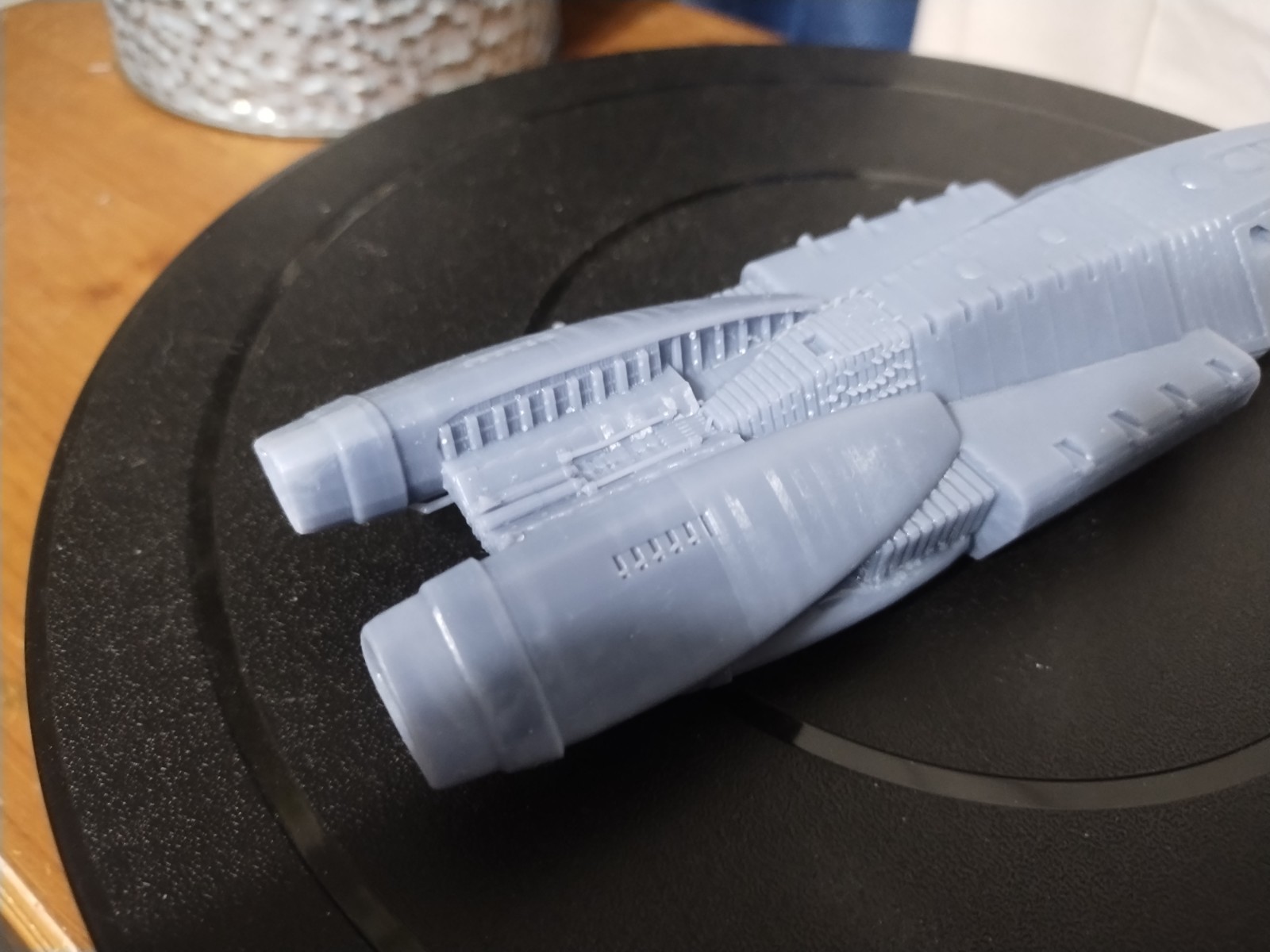 Battlestar Galactica Adamant Class Carrier 3D Print 8.75"