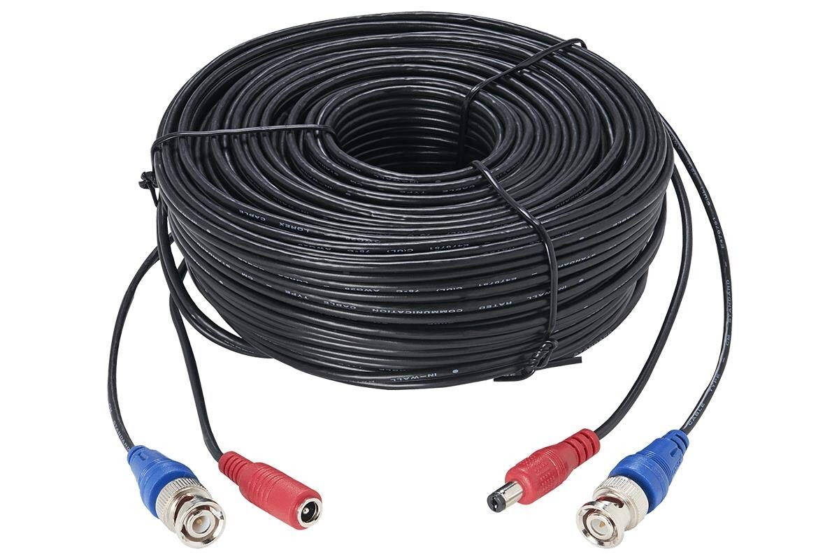 ✅ Lorex CB60UB4K 60ft (18m) Premium 4K BNC RG59/Power Siamese Accessory Cable ✅