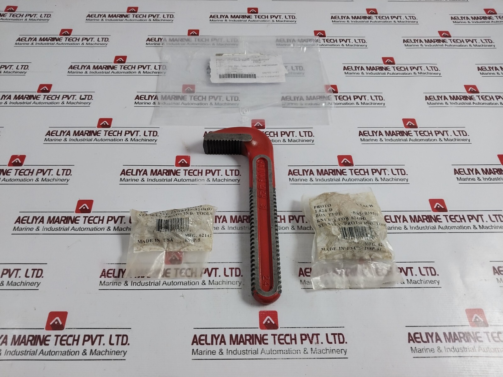 Proto 24Inch Pipe Wrench Hook, Heel Jaw Pin and Nut Set
