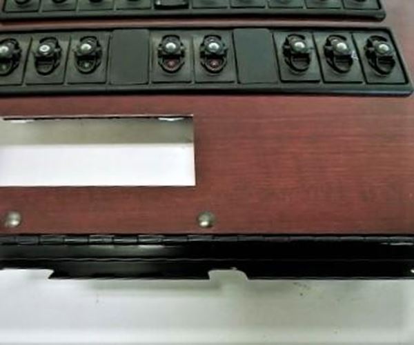 Western Star Switch Panel, 2V, 20E, 5A, CHERRY P/N A18-61792-401