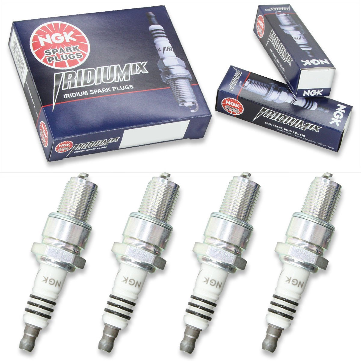 4pcs 2010 Arctic Cat Sno Pro 500 NGK Iridium IX Spark Plugs 499cc 30ci Kit kl