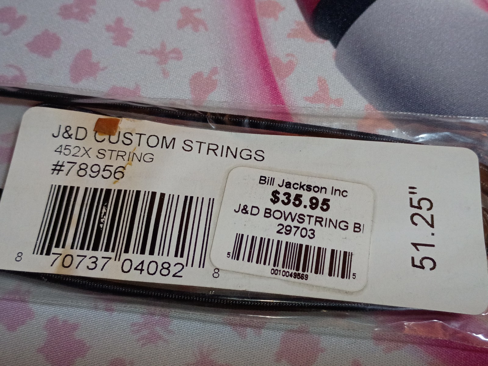 J & D Custom Strings New! 452x 51.25” #78956 Bow Strings FREE SHIPPING!