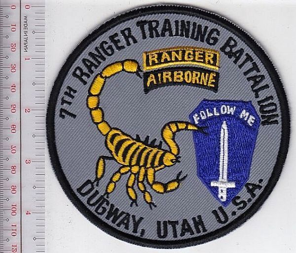 Ranger US Army 7th Ranger Battalion Airborne Training Battalion Based NO TARIFF