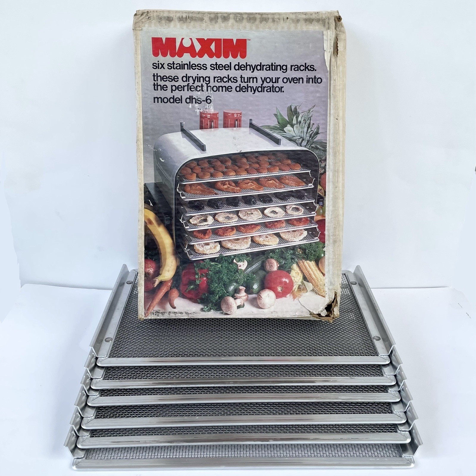 VTG Maxim Convection Oven Dehydrator Stainless Steel Racks DHS-6 OV-300