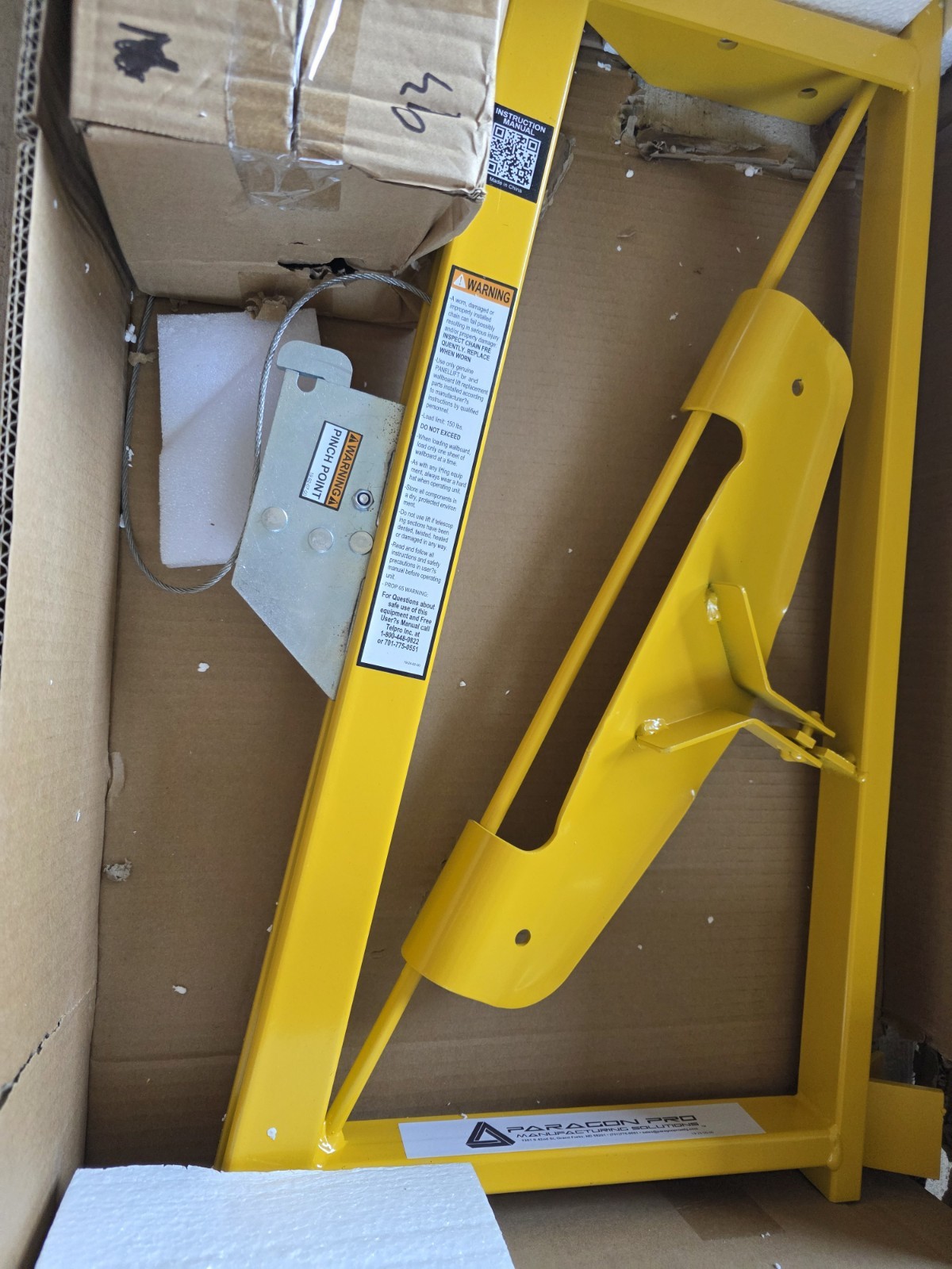 PANELLIFT® MODEL 195 DRYWALL LIFT EZ LOADER ATTACHMENT