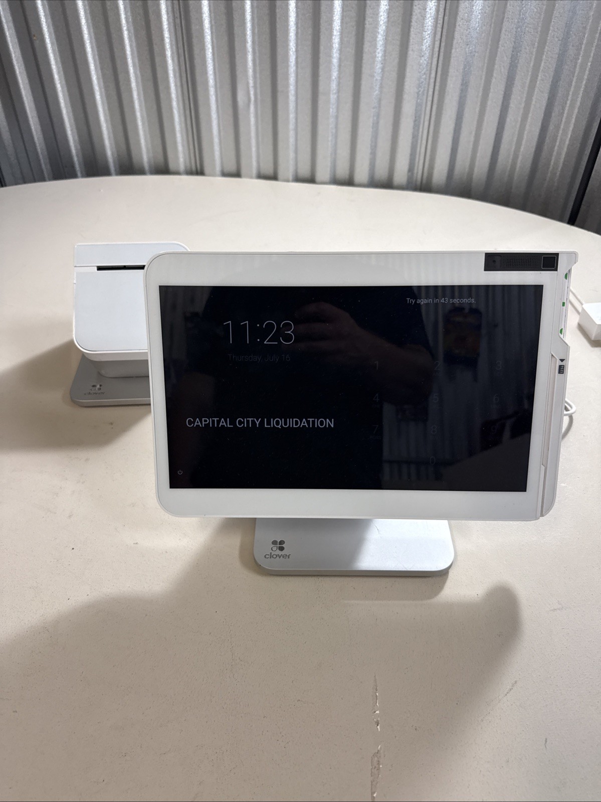 Clover Station C501 Point of Sale POS System P500 Printer HUB - Read