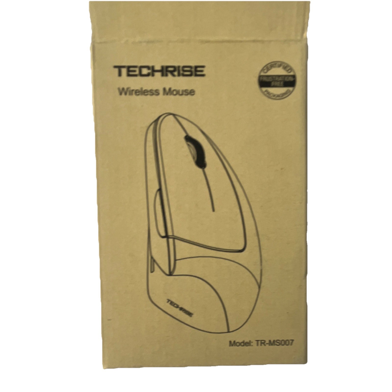 TECHRISE Wireless Mouse, Wireless Connectivity, Model TR-MS007