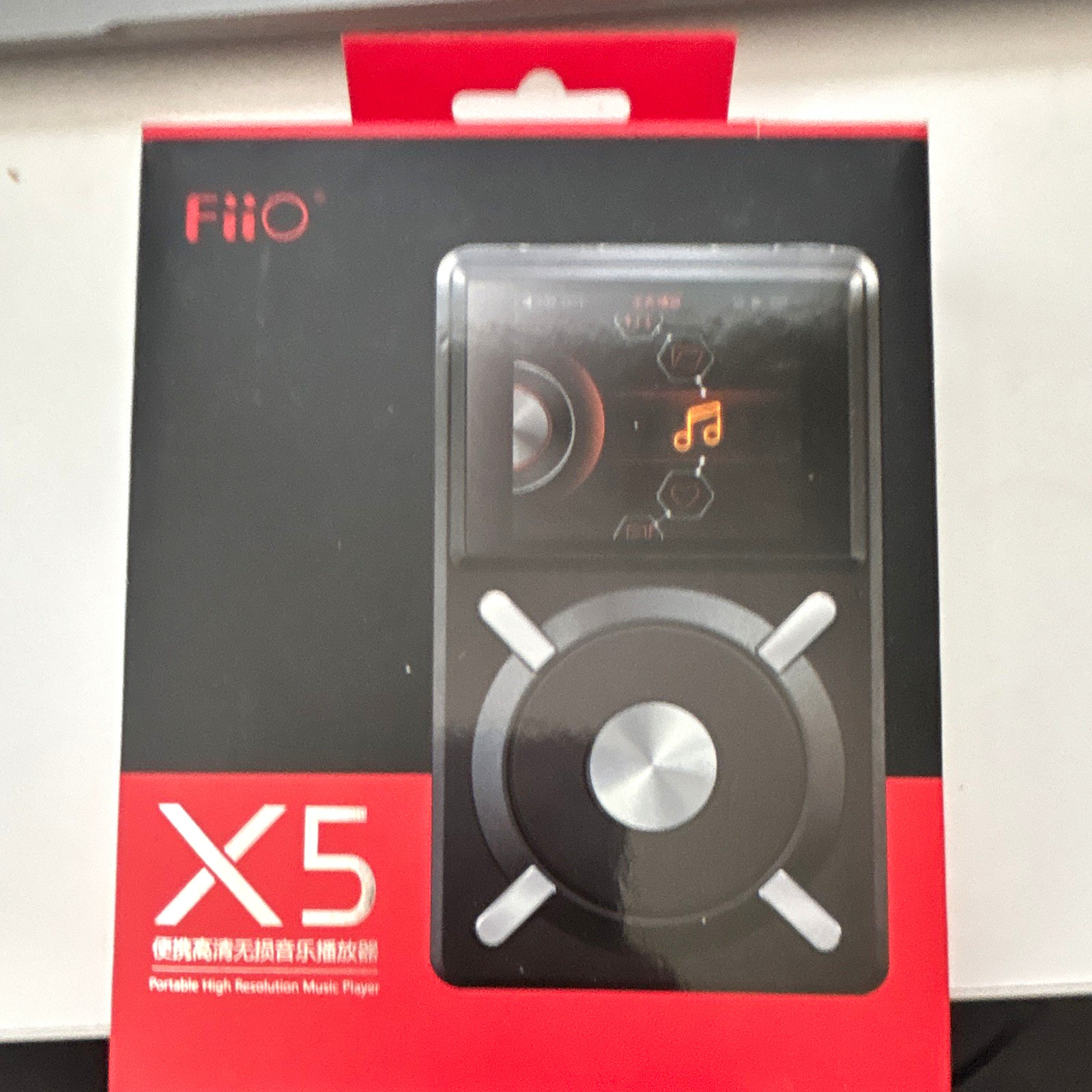 FiiO X5 1st Gen Hi-Res Portable Music Player USB DAC OTG Black