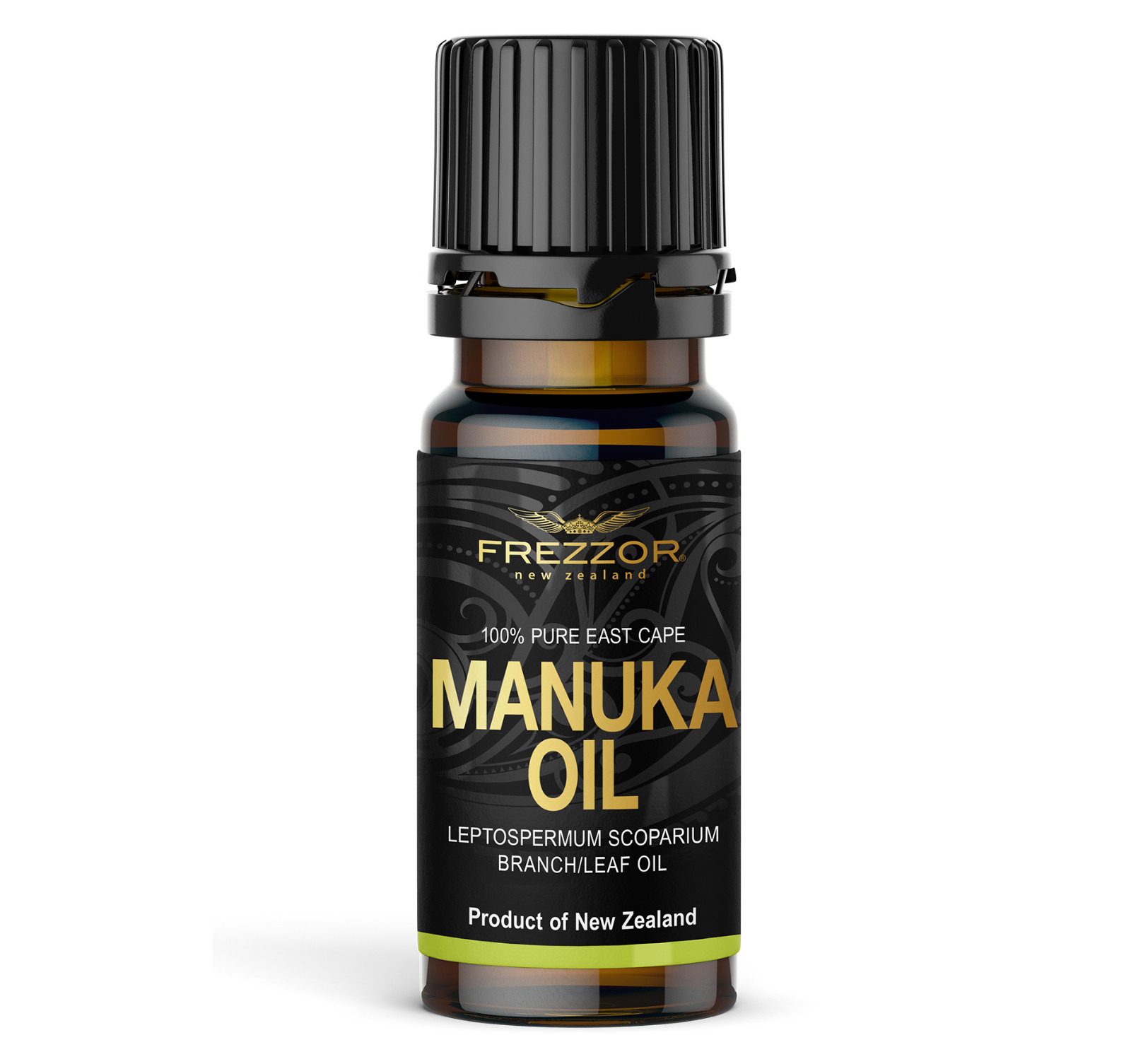 FREZZOR 100% Pure East Cape Manuka Essential Oil, 10ml Jar, New Zealand