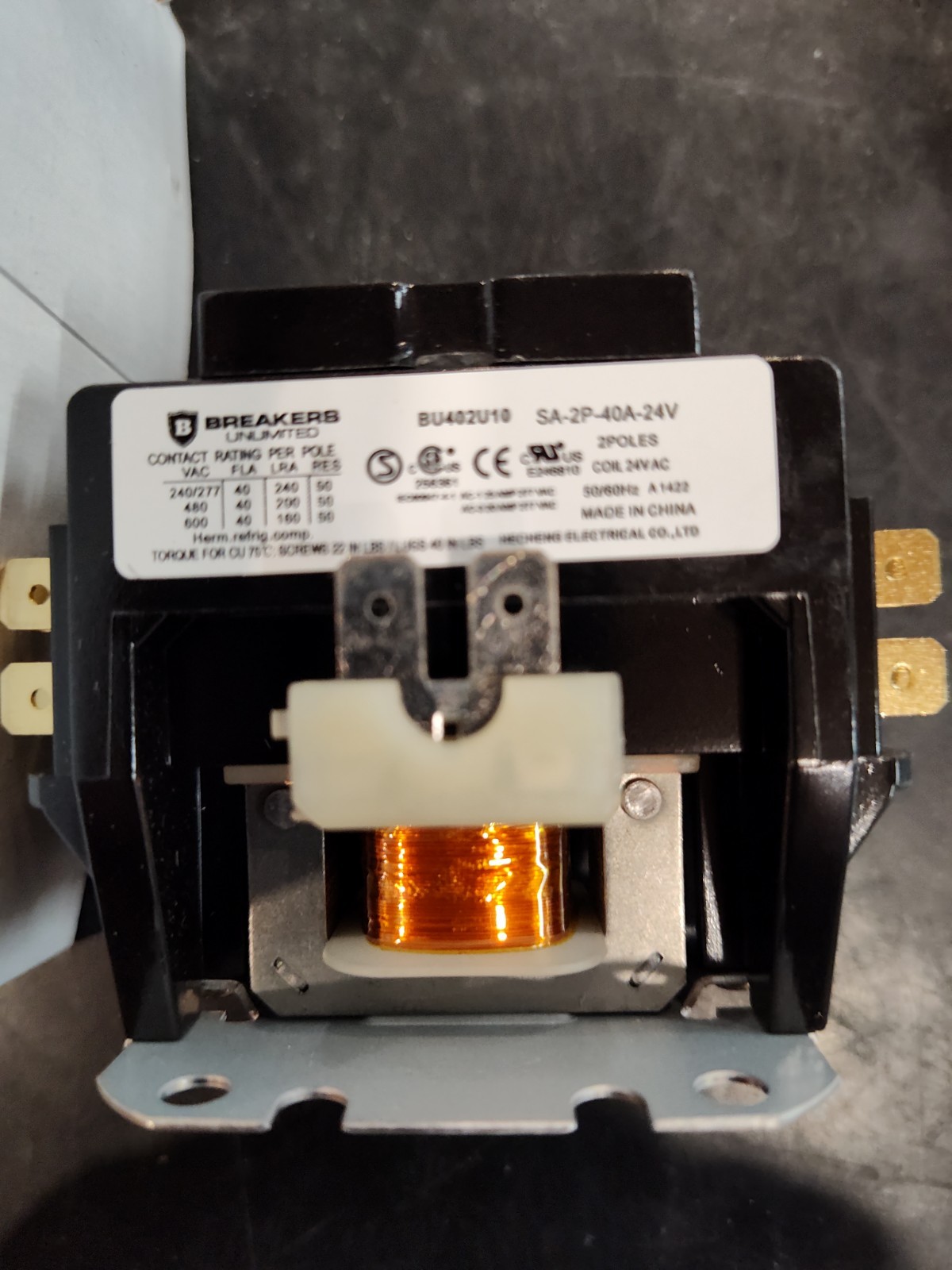 BREAKERS UNLIMITED BU402U10 24VAC  NSMP