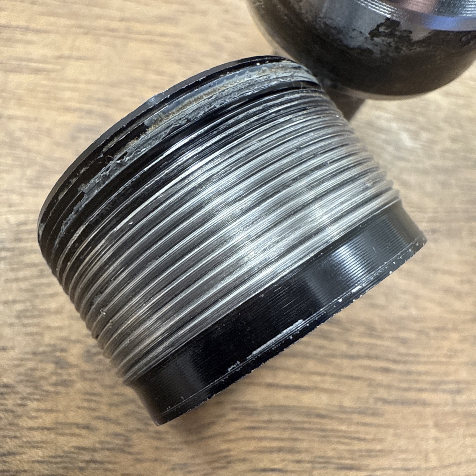 Shimano Deore XT BB-UN72 Bottom Bracket Square Taper 73mm 107mm Worn Threads